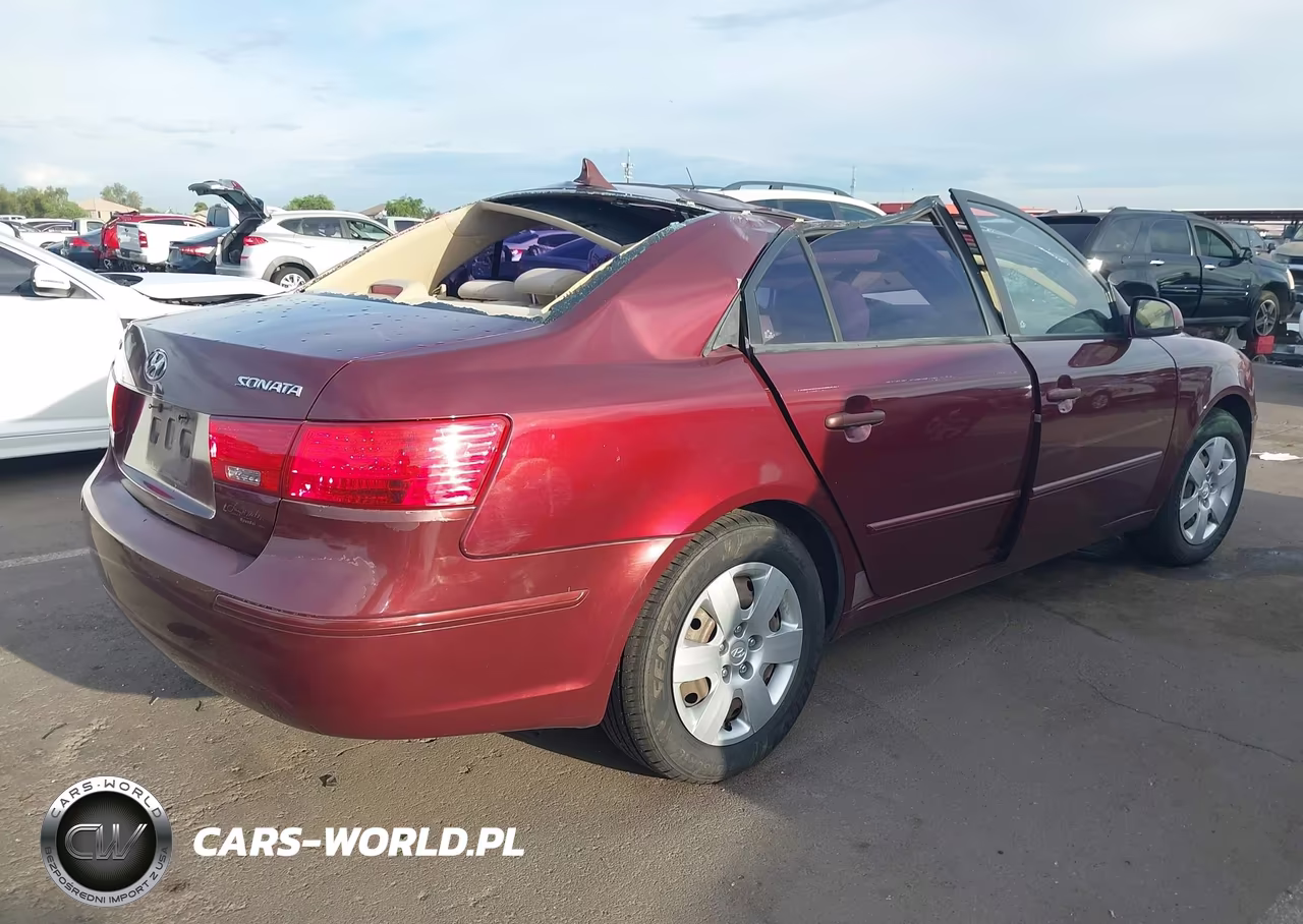 2009 Hyundai Sonata Gls VIN:5NPET46C29H556980 - 4
