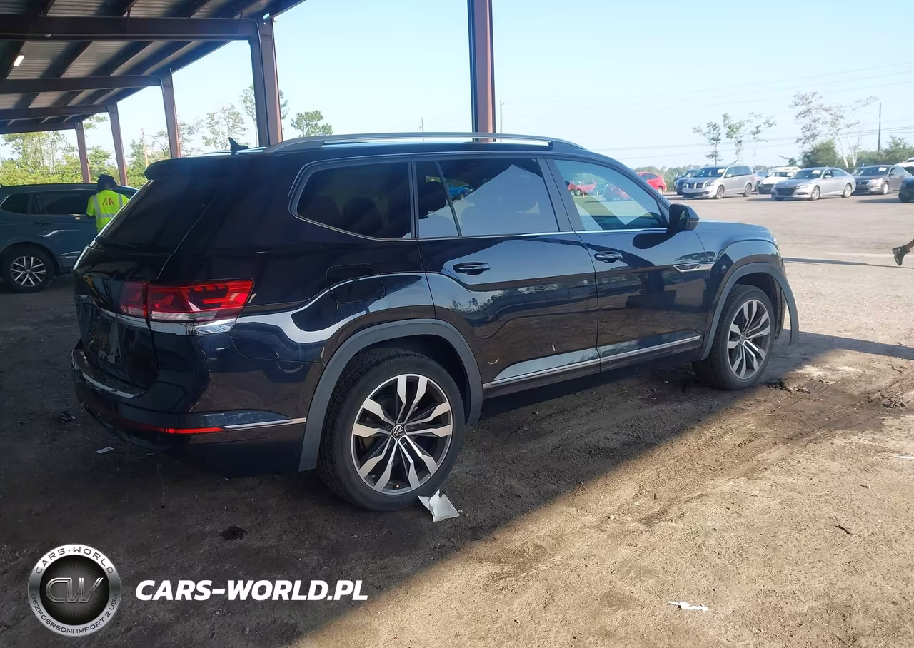 2021 Volkswagen Atlas 3.6L V6 Sel R-Line VIN:1V2CR2CA7MC557106 - 4