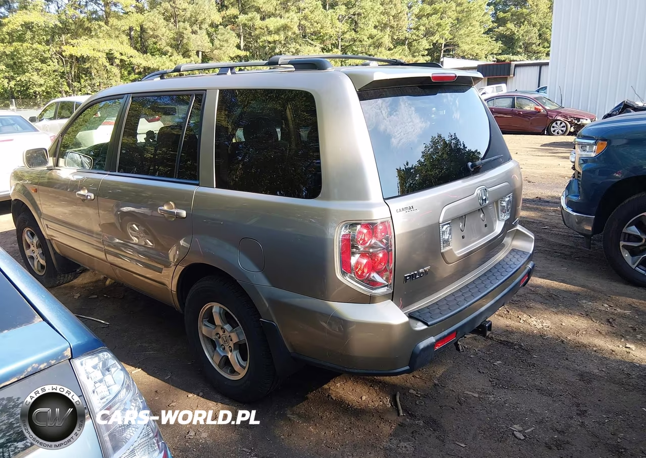 2006 Honda Pilot Ex-L VIN:2HKYF18606H536040 - 3