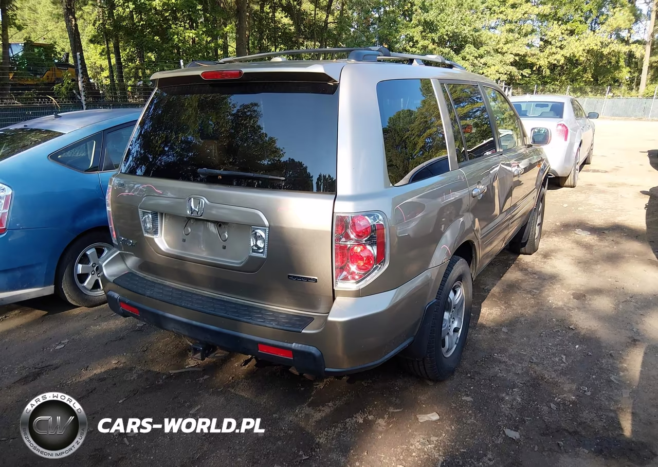 2006 Honda Pilot Ex-L VIN:2HKYF18606H536040 - 4