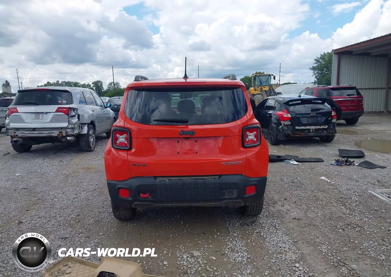 2016 Jeep Renegade Trailhawk VIN:ZACCJBCT8GPD85792 - 16