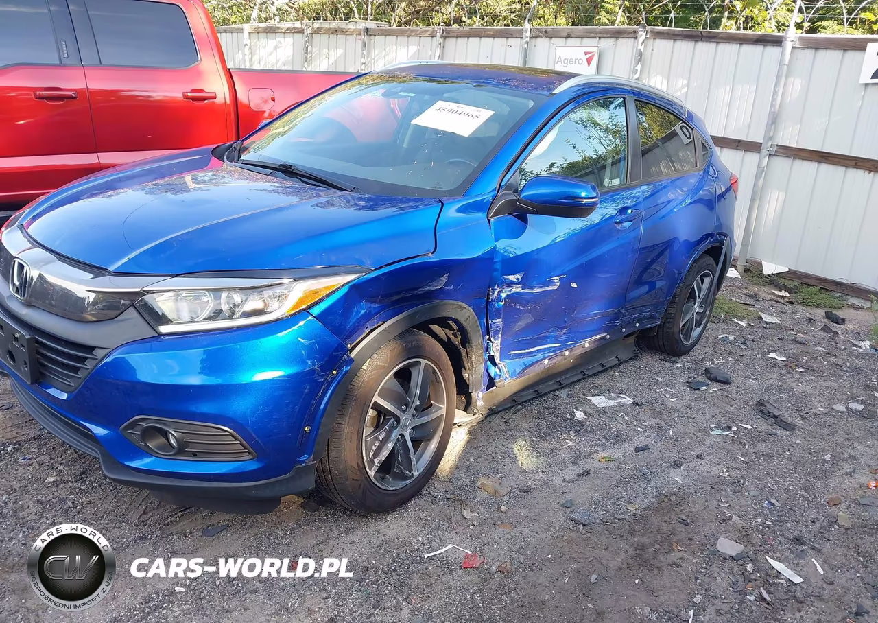 2021 Honda Hr-V Awd Ex-L VIN:3CZRU6H79MM724900 - 2
