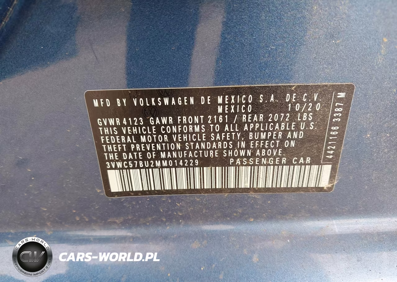 2021 Volkswagen Jetta 1.4T R-Line-1.4T S-1.4T Se VIN:3VWC57BU2MM014229 - 9