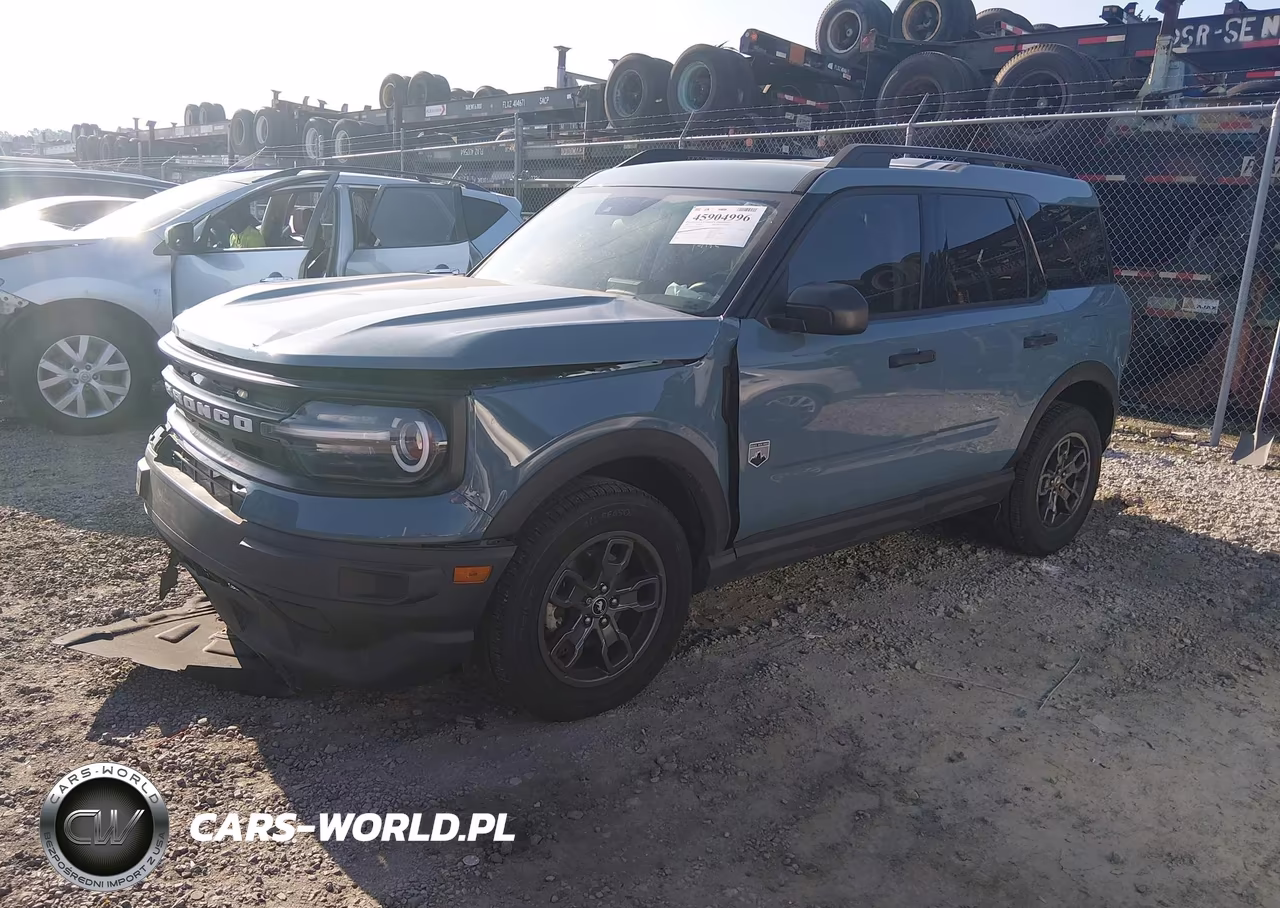 2022 Ford Bronco Sport Big Bend VIN:3FMCR9B69NRD97140 - 2