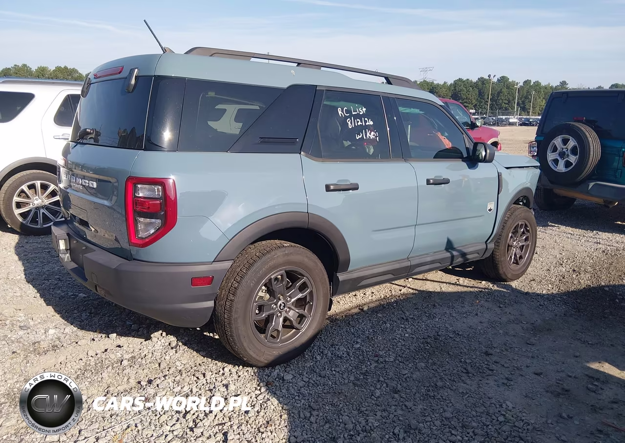 2022 Ford Bronco Sport Big Bend VIN:3FMCR9B69NRD97140 - 4