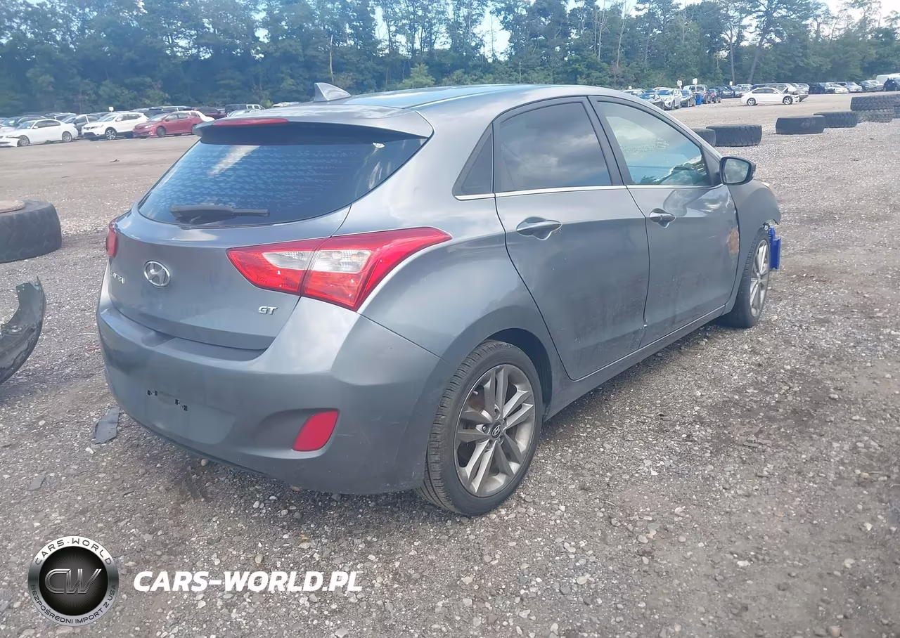 2016 Hyundai Elantra Gt VIN:KMHD35LH9GU312419 - 4