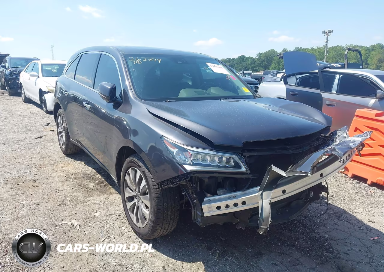2015 Acura Mdx Technology Package