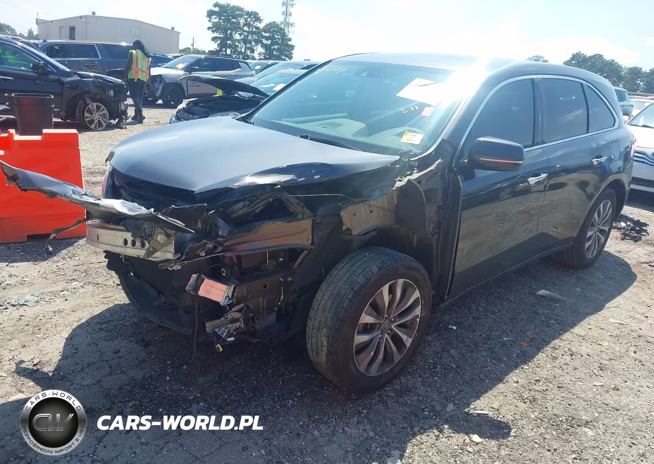 2015 Acura Mdx Technology Package VIN:5FRYD3H45FB002545 - 2