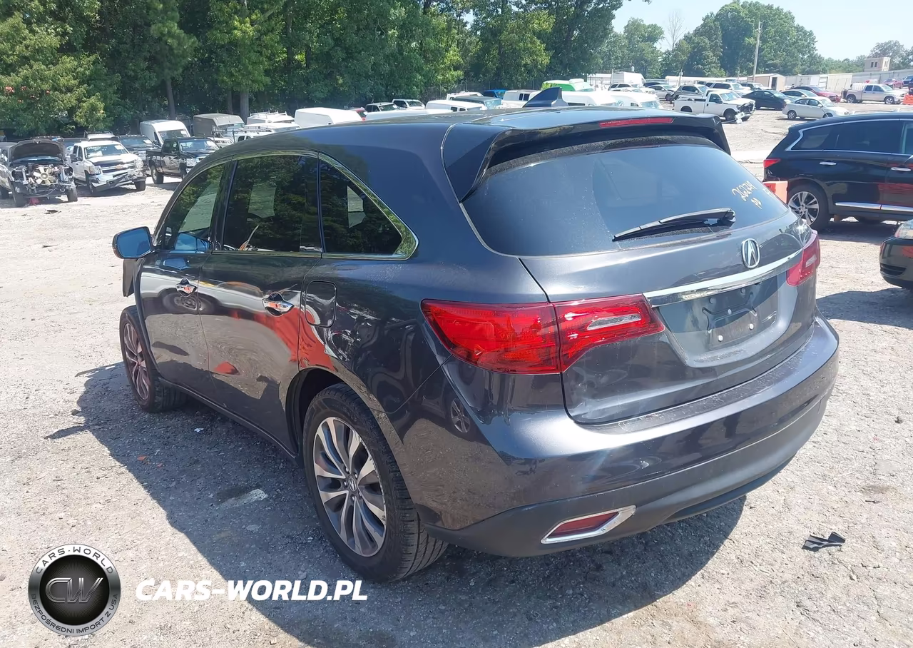 2015 Acura Mdx Technology Package VIN:5FRYD3H45FB002545 - 3
