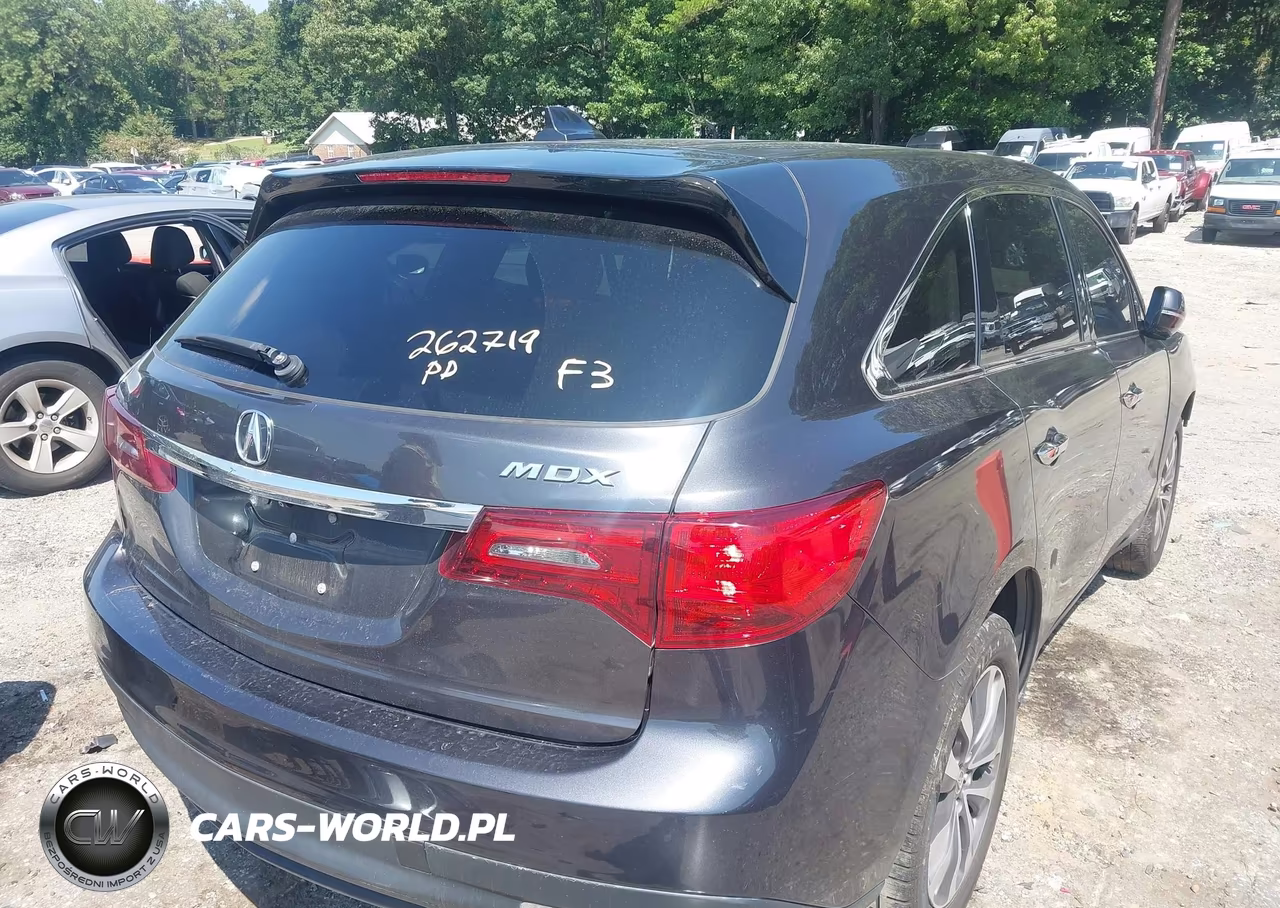 2015 Acura Mdx Technology Package VIN:5FRYD3H45FB002545 - 4