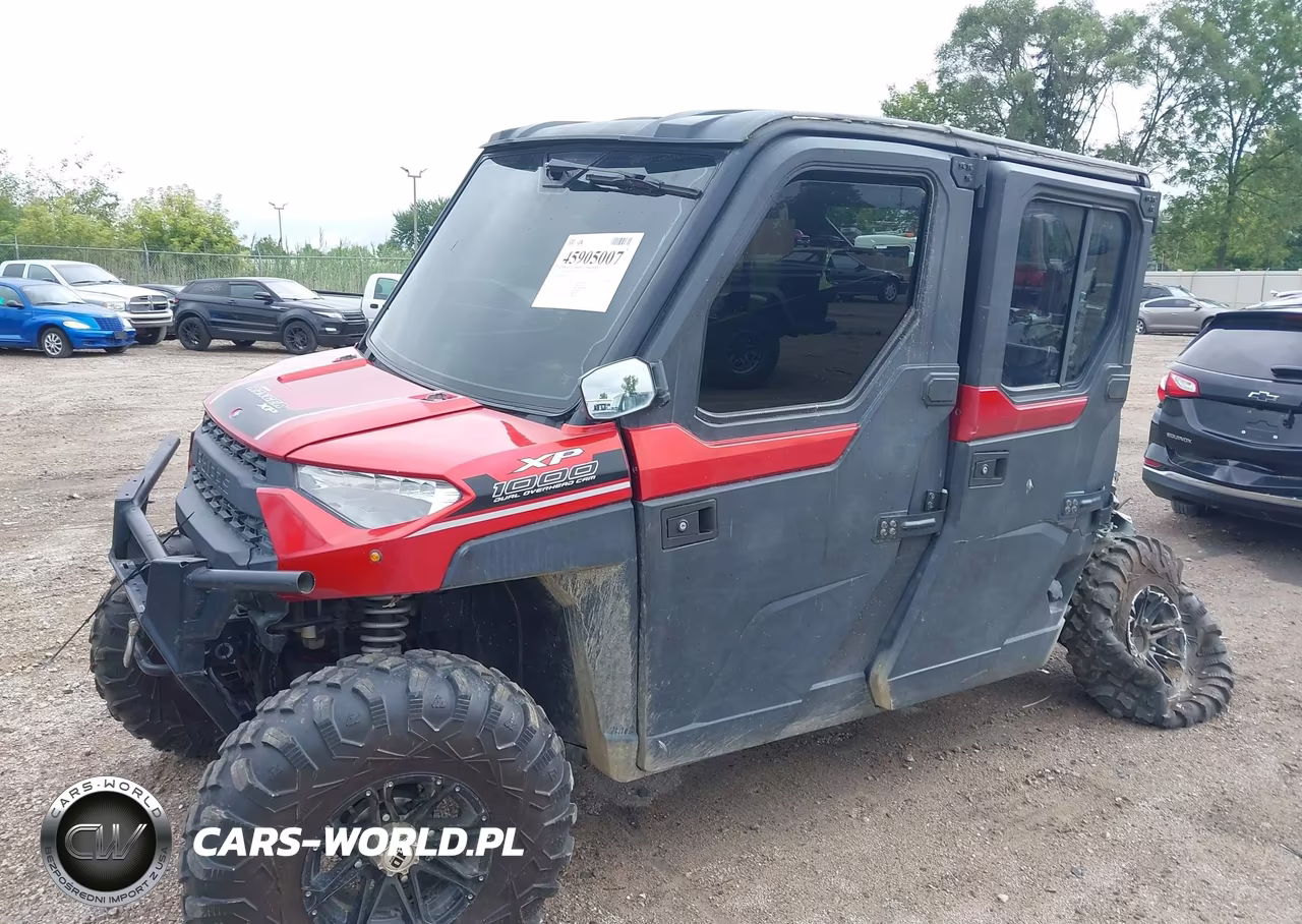 2019 Polaris Ranger Crew Xp 1000 Eps Northstar Edition VIN:4XARSU990K8526151 - 2