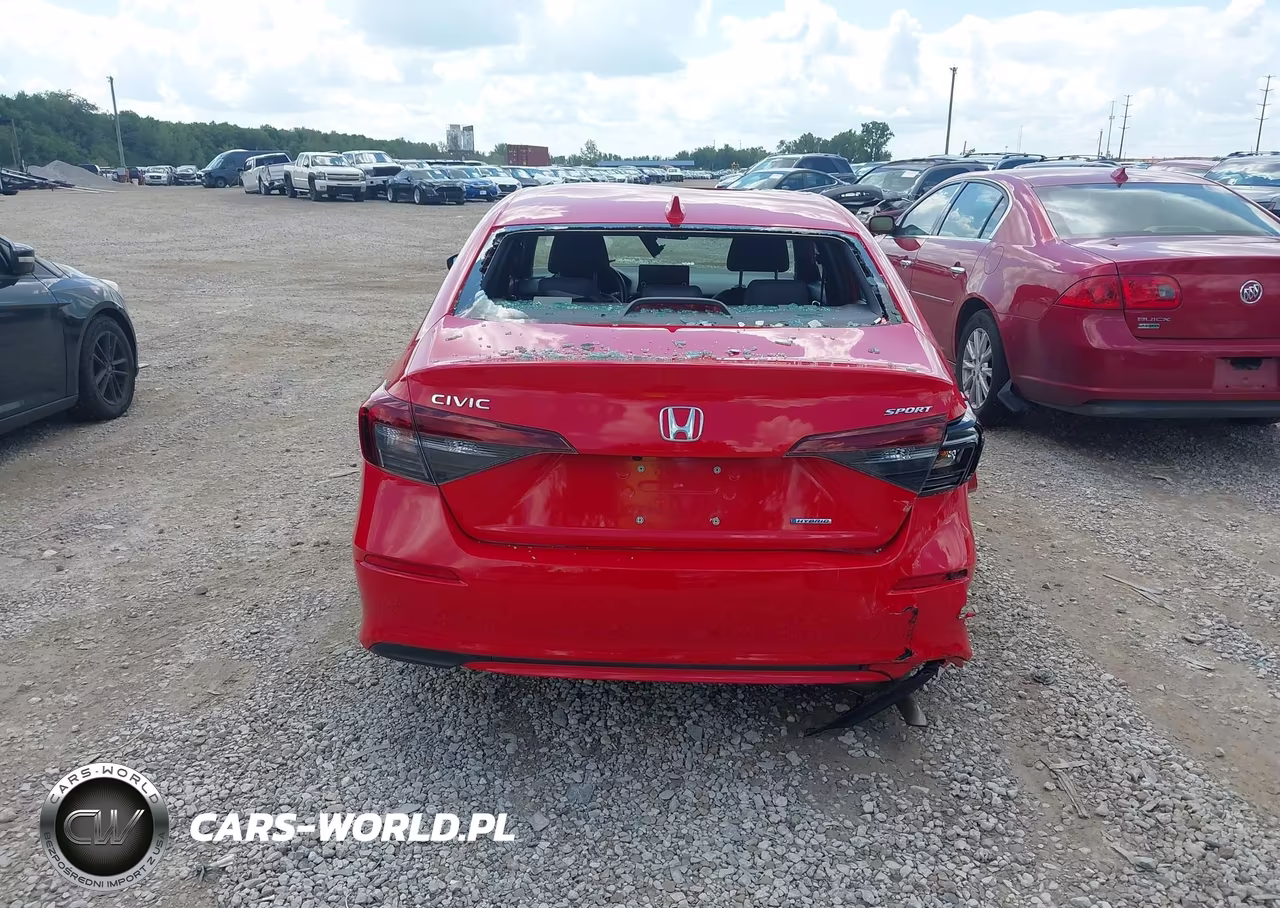 2025 Honda Civic Hybrid Sport-Sport Touring VIN:2HGFE4F87SH329701 - 16