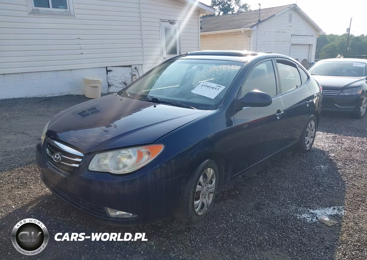 2010 Hyundai Elantra Gls VIN:KMHDU4AD5AU093506 - 2