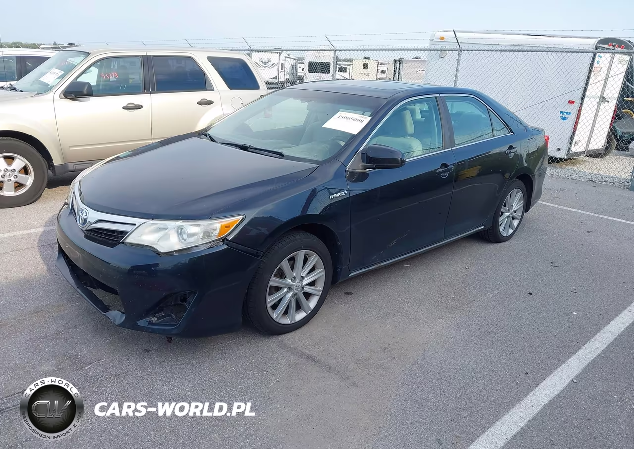 2012 Toyota Camry Hybrid Xle VIN:4T1BD1FK2CU002465 - 2