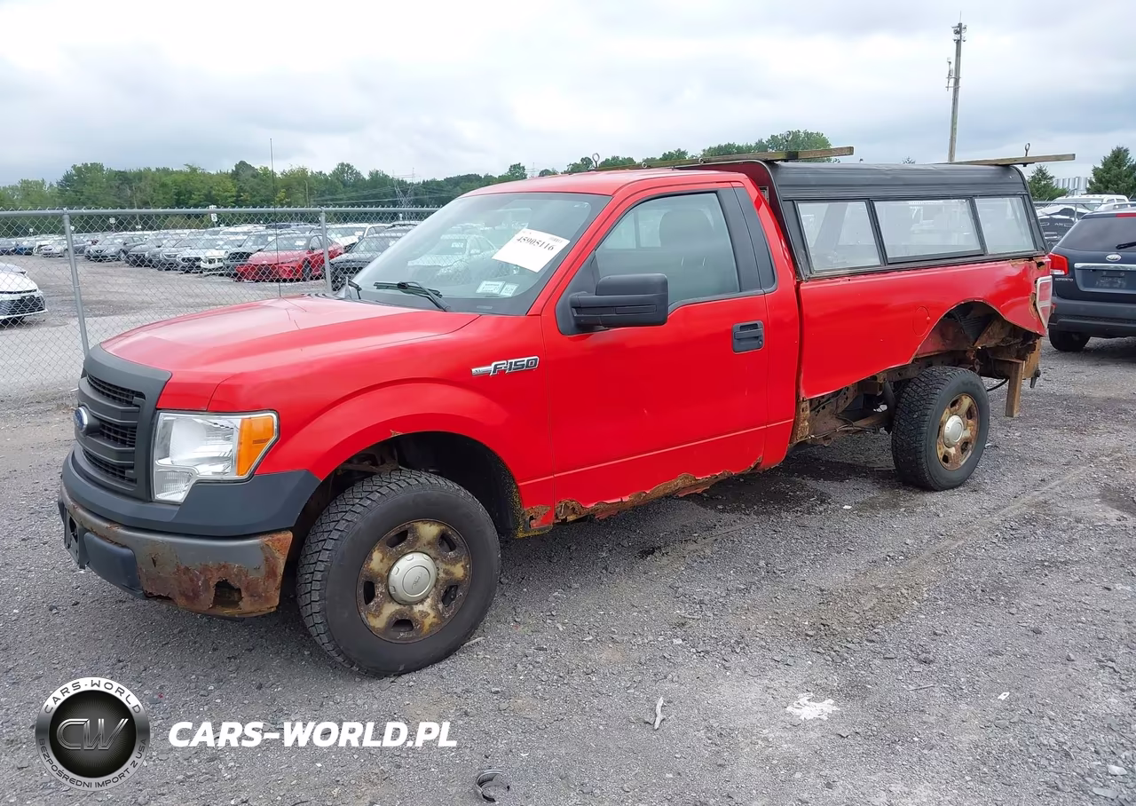 2013 Ford F-150 Xl W-Hd Payload Pkg VIN:1FTPF1CF8DKE57412 - 2