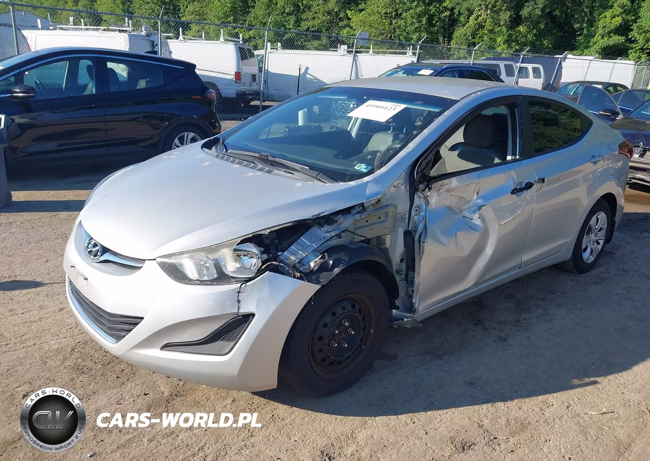 2016 Hyundai Elantra Se VIN:5NPDH4AE6GH721464 - 2