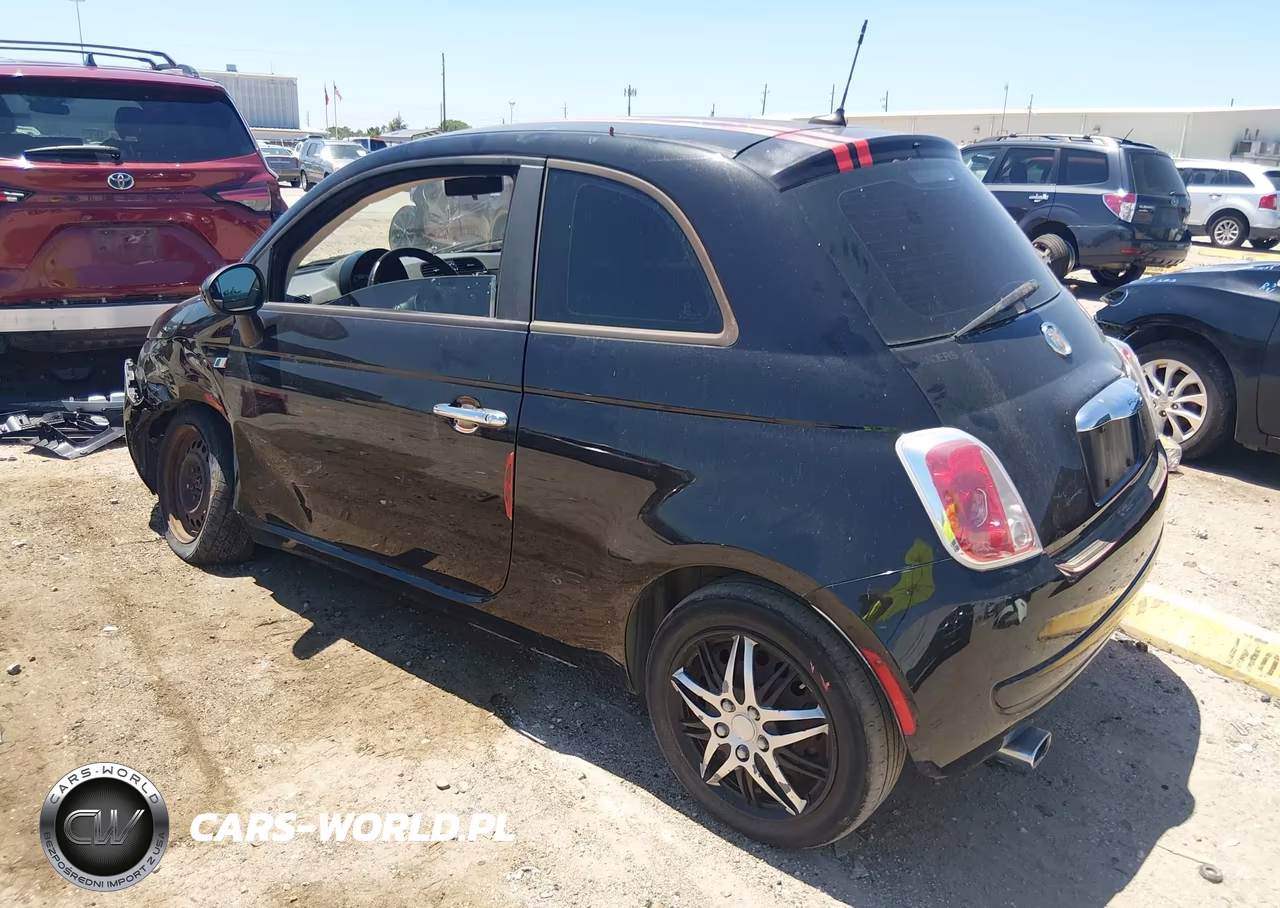 2013 Fiat 500 Pop VIN:3C3CFFAR1DT512617 - 3