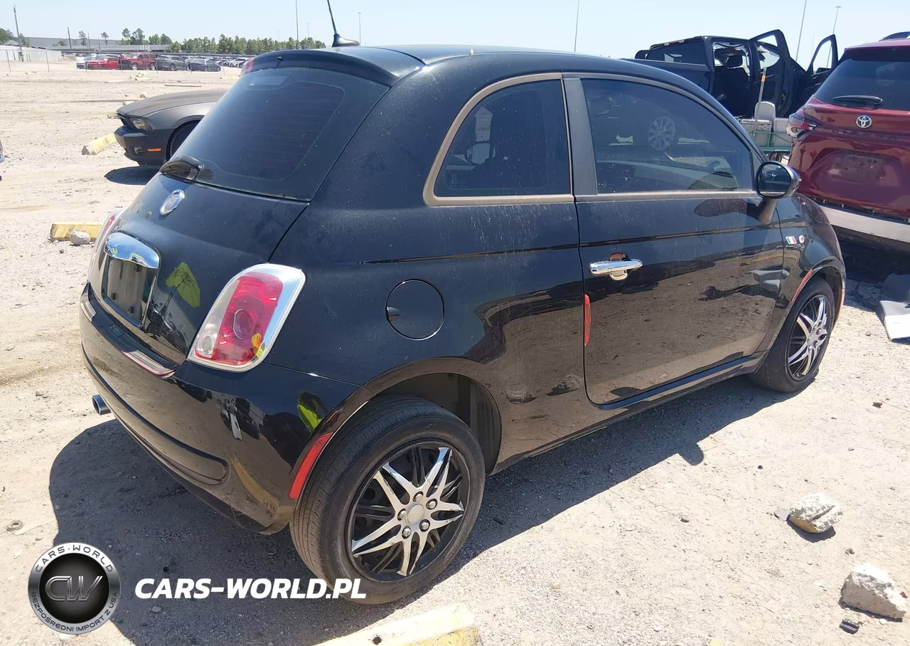 2013 Fiat 500 Pop VIN:3C3CFFAR1DT512617 - 4
