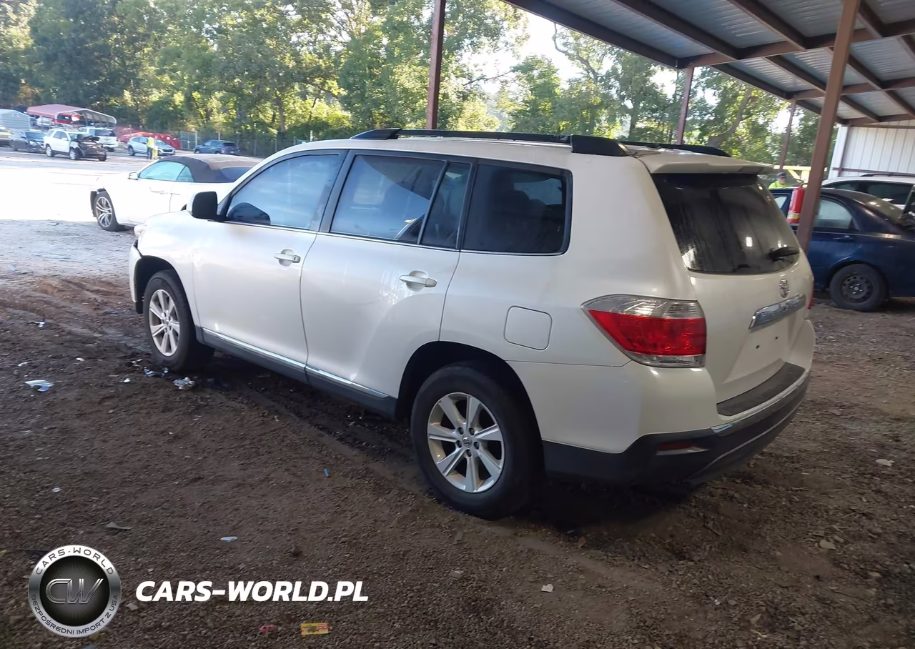 2012 Toyota Highlander Se V6 VIN:5TDBK3EH6CS173235 - 3