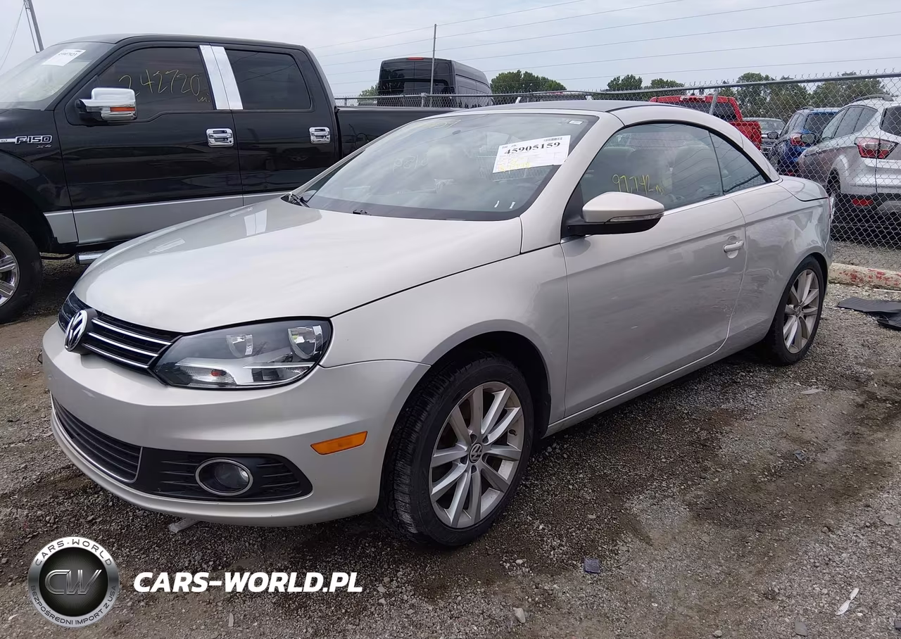 2012 Volkswagen Eos Komfort VIN:WVWBW7AH2CV000948 - 2
