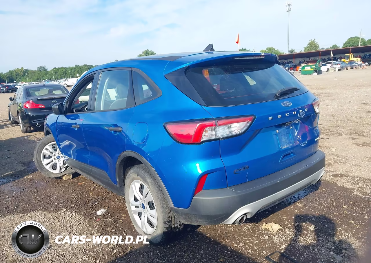 2021 Ford Escape S VIN:1FMCU9F60MUA96238 - 3