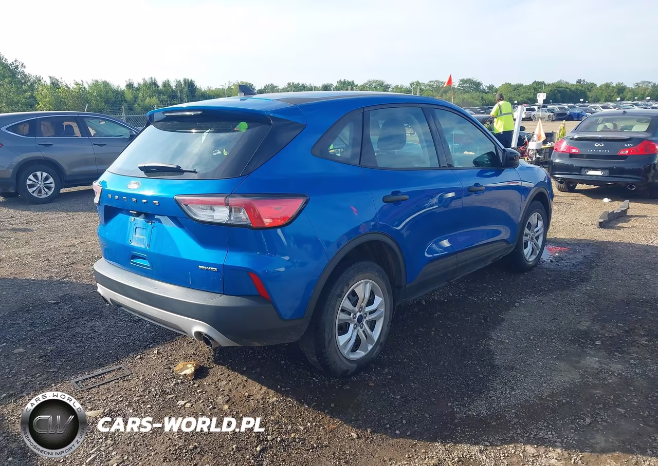 2021 Ford Escape S VIN:1FMCU9F60MUA96238 - 4