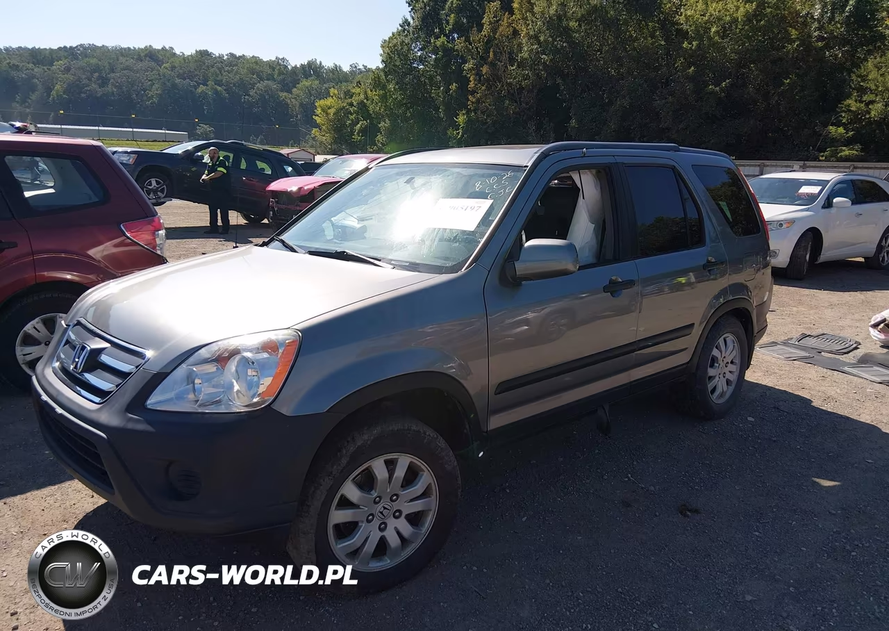 2006 Honda Cr-V Ex VIN:SHSRD78896U437495 - 2