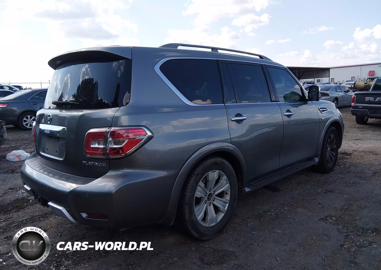2017 Nissan Armada Platinum VIN:JN8AY2NF7H9300359 - 4