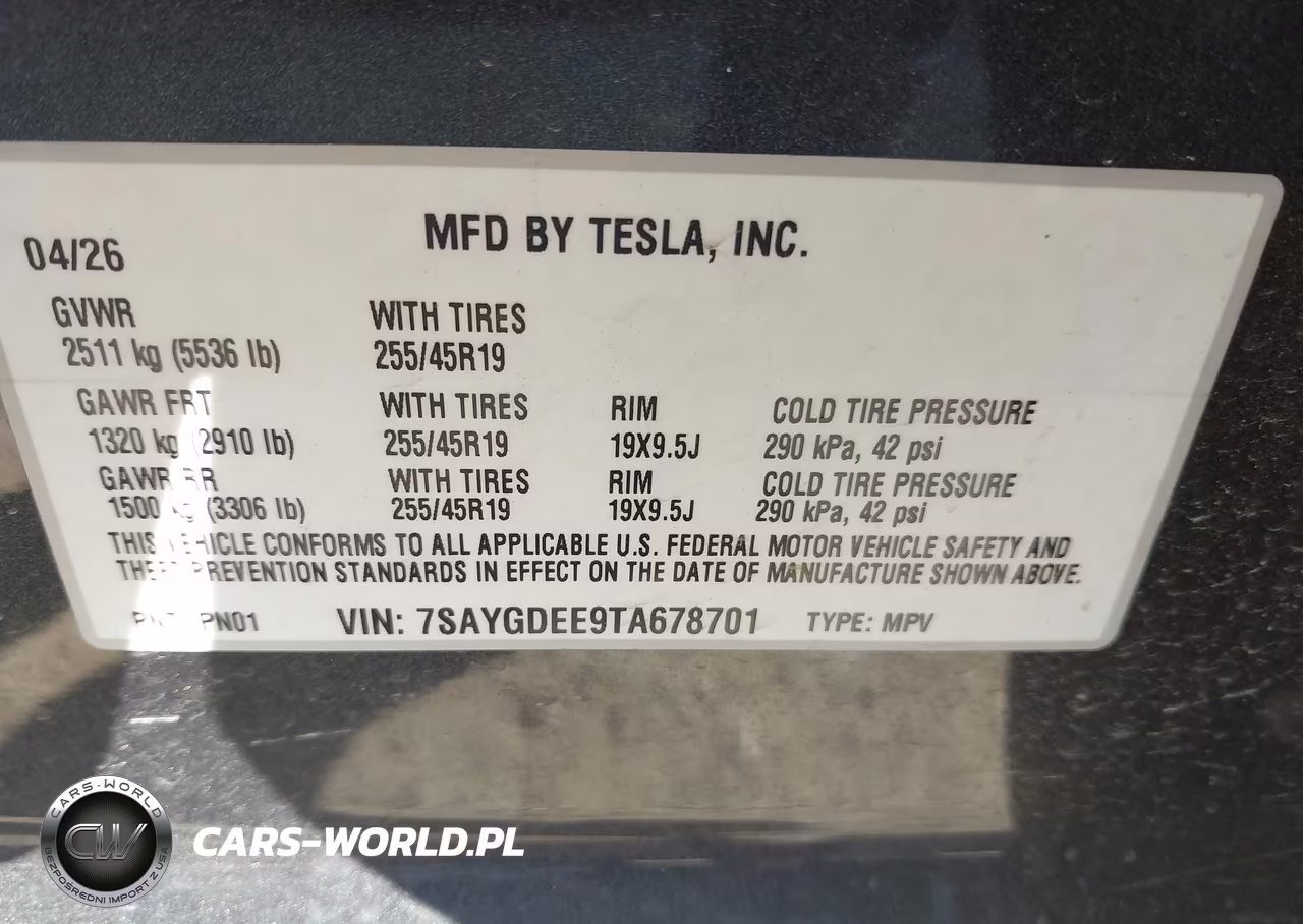 2026 Tesla Model Y All-Wheel Drive-Long Range Launch Series-Premium All-Wheel Drive VIN:7SAYGDEE9TA678701 - 9
