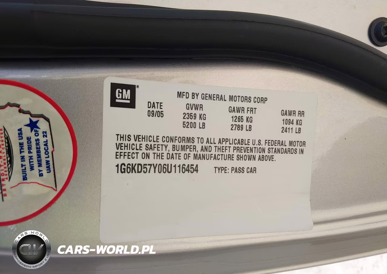 2006 Cadillac Dts 1Sb VIN:1G6KD57Y06U116454 - 9