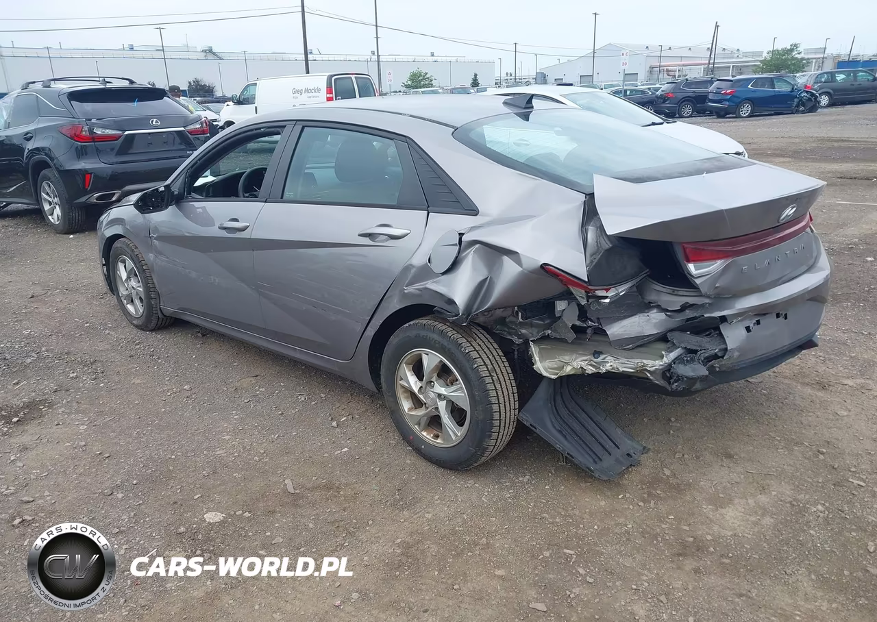 2022 Hyundai Elantra Se VIN:KMHLL4AG5NU364319 - 3