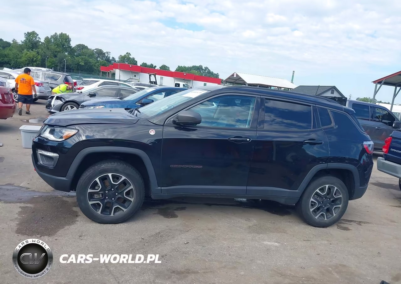 2019 Jeep Compass Trailhawk 4X4 VIN:3C4NJDDB9KT807614 - 14