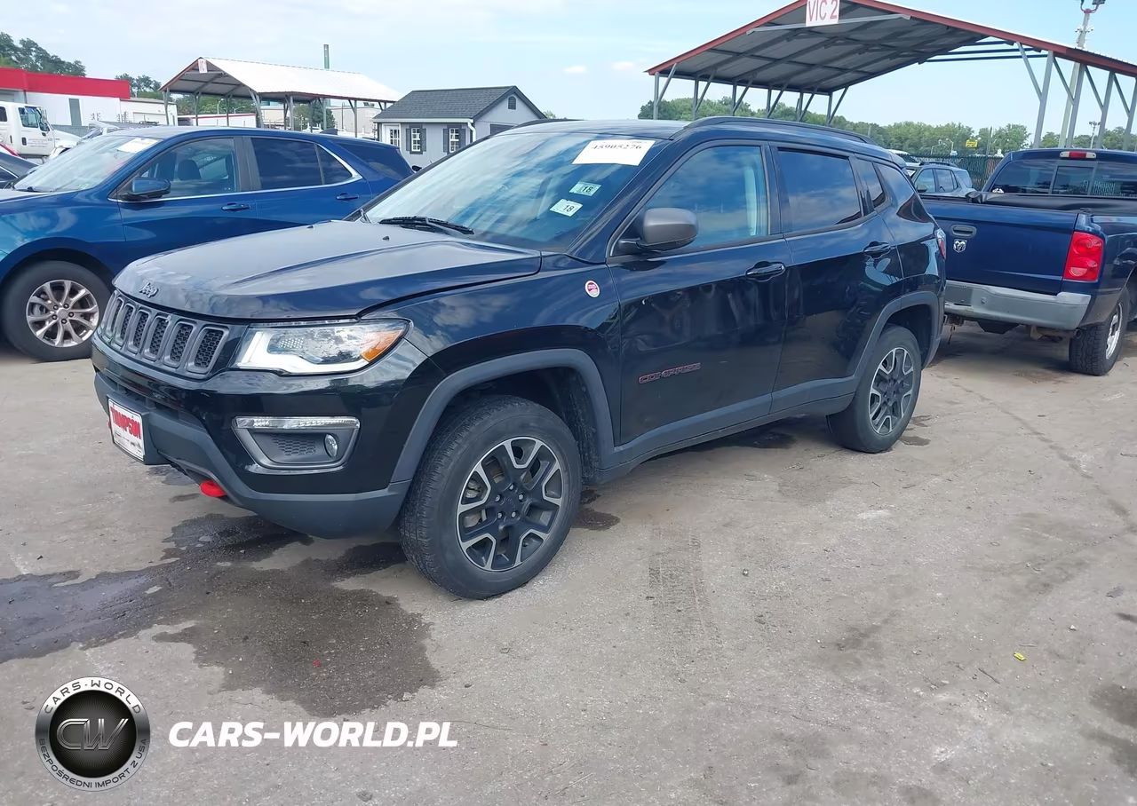 2019 Jeep Compass Trailhawk 4X4 VIN:3C4NJDDB9KT807614 - 2