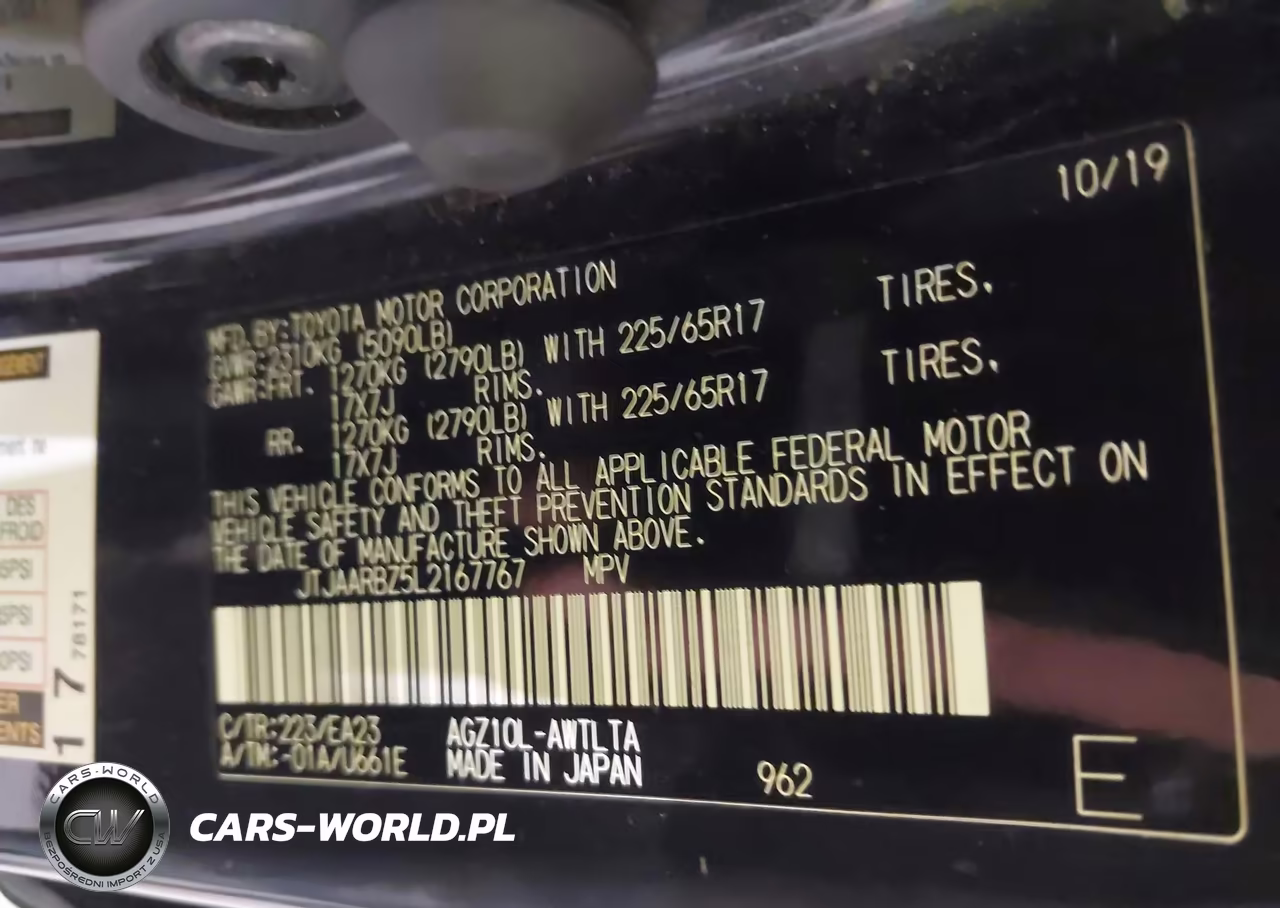 2020 Lexus Nx 300 VIN:JTJAARBZ5L2167767 - 9