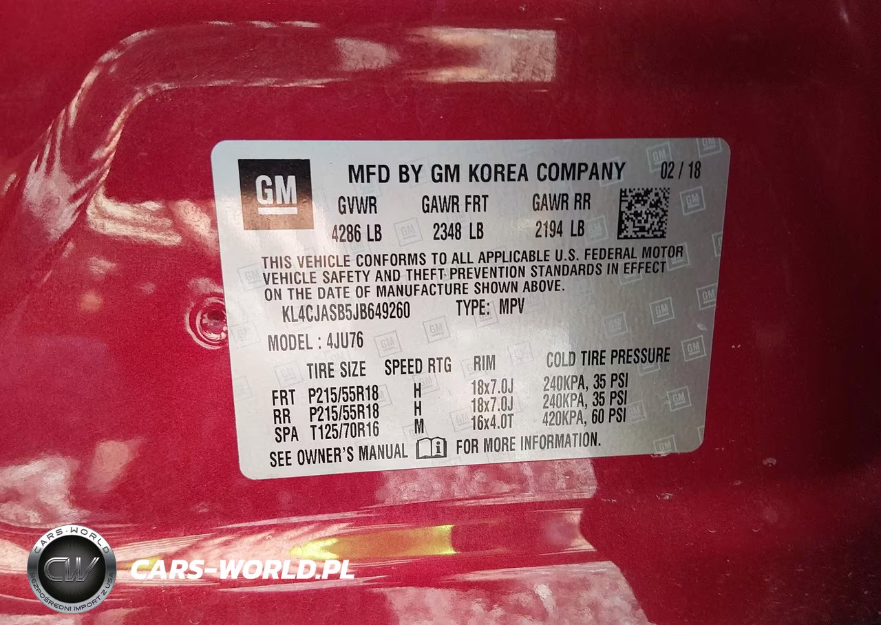 2018 Buick Encore Preferred VIN:KL4CJASB5JB649260 - 9