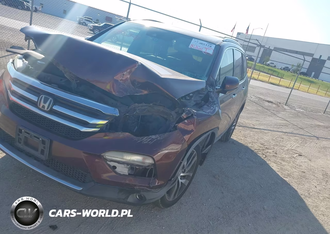 2016 Honda Pilot Touring VIN:5FNYF6H98GB005059 - 2