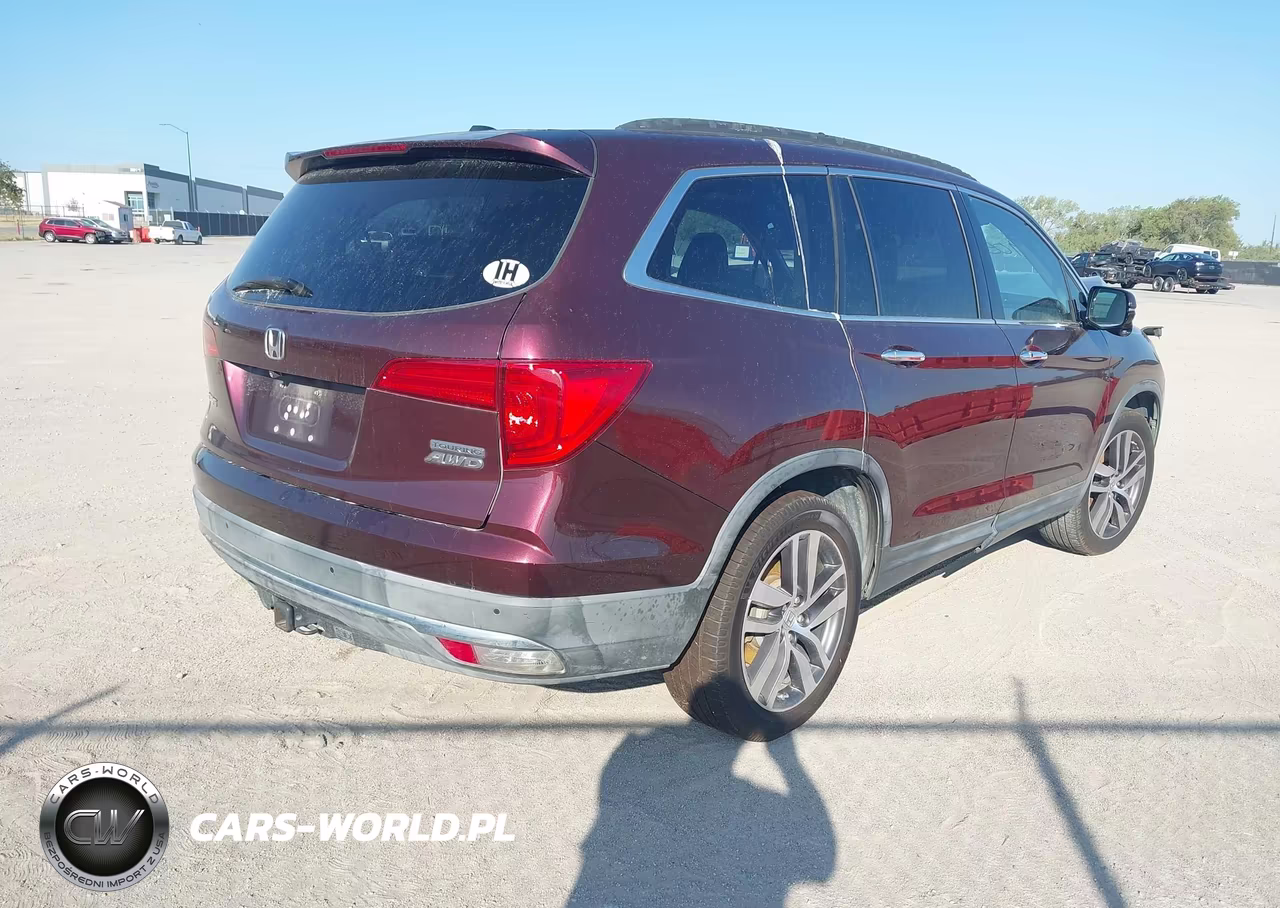 2016 Honda Pilot Touring VIN:5FNYF6H98GB005059 - 4