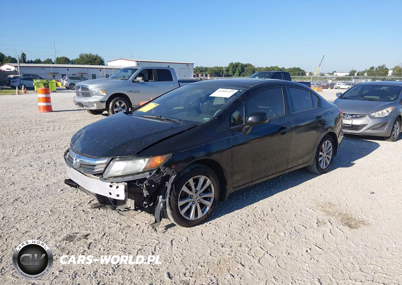 2012 Honda Civic Ex VIN:19XFB2F85CE105738 - 2