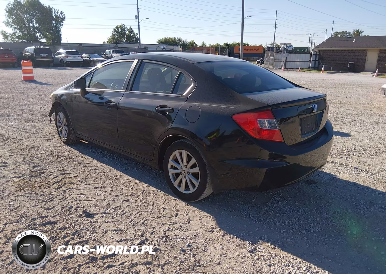 2012 Honda Civic Ex VIN:19XFB2F85CE105738 - 3
