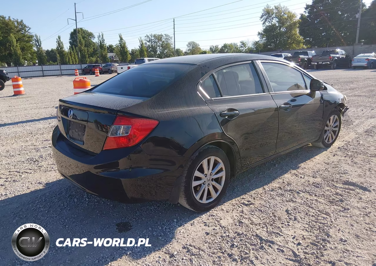 2012 Honda Civic Ex VIN:19XFB2F85CE105738 - 4
