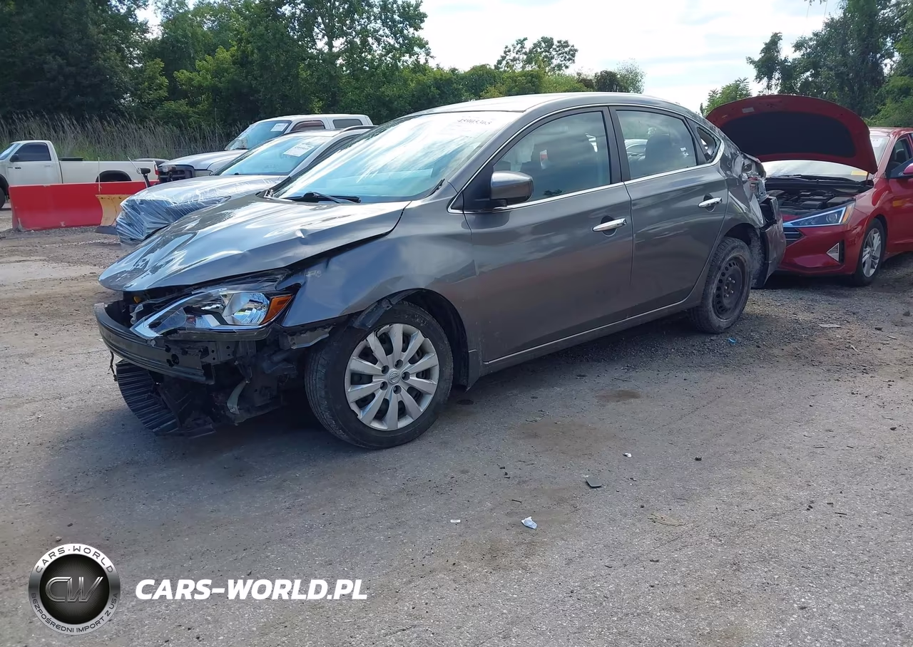 2019 Nissan Sentra S VIN:3N1AB7APXKY234502 - 2