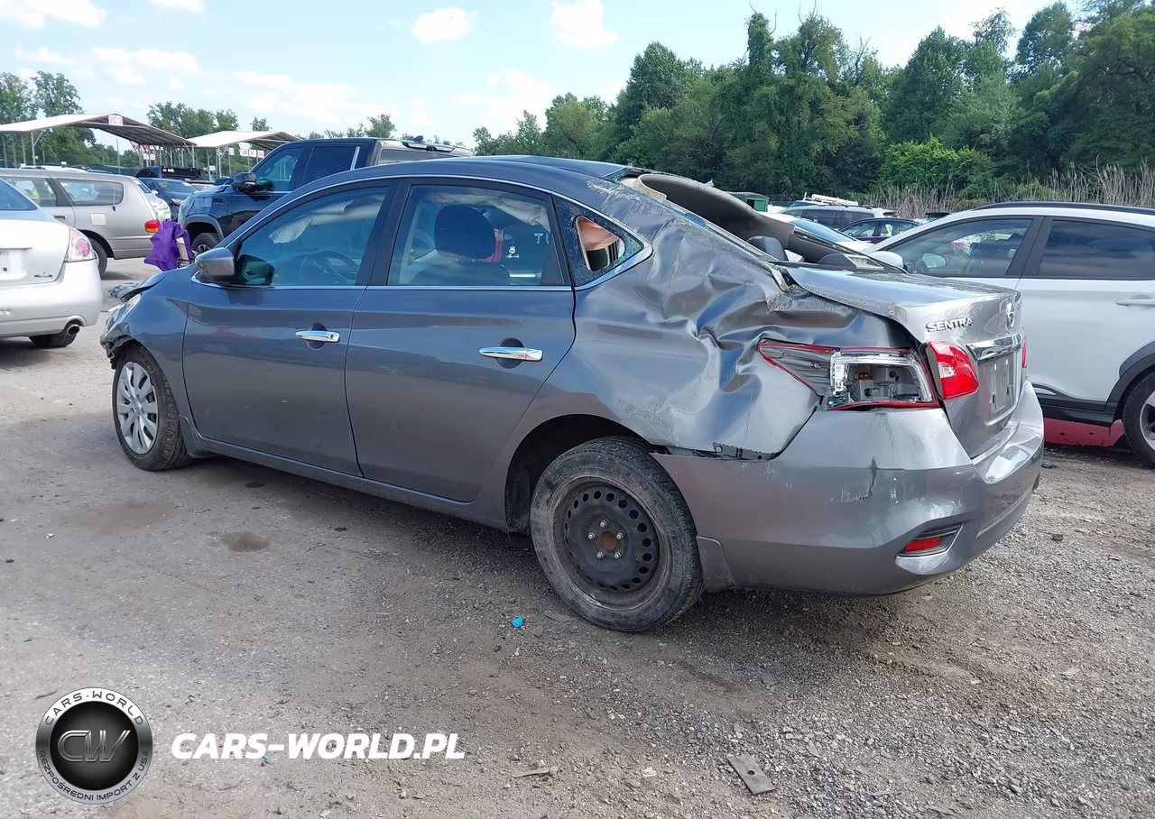 2019 Nissan Sentra S VIN:3N1AB7APXKY234502 - 3