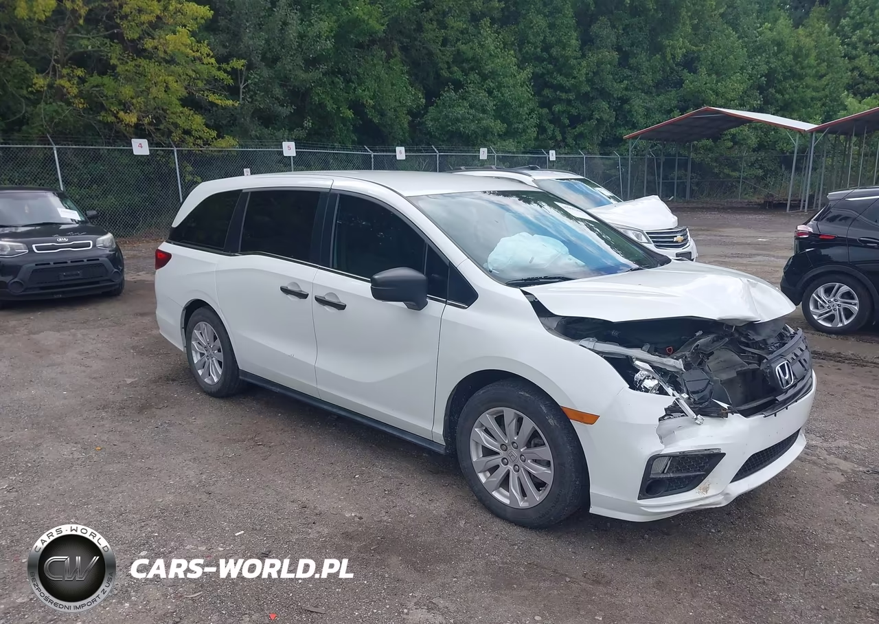 2020 Honda Odyssey Lx VIN:5FNRL6H26LB046509 - 1