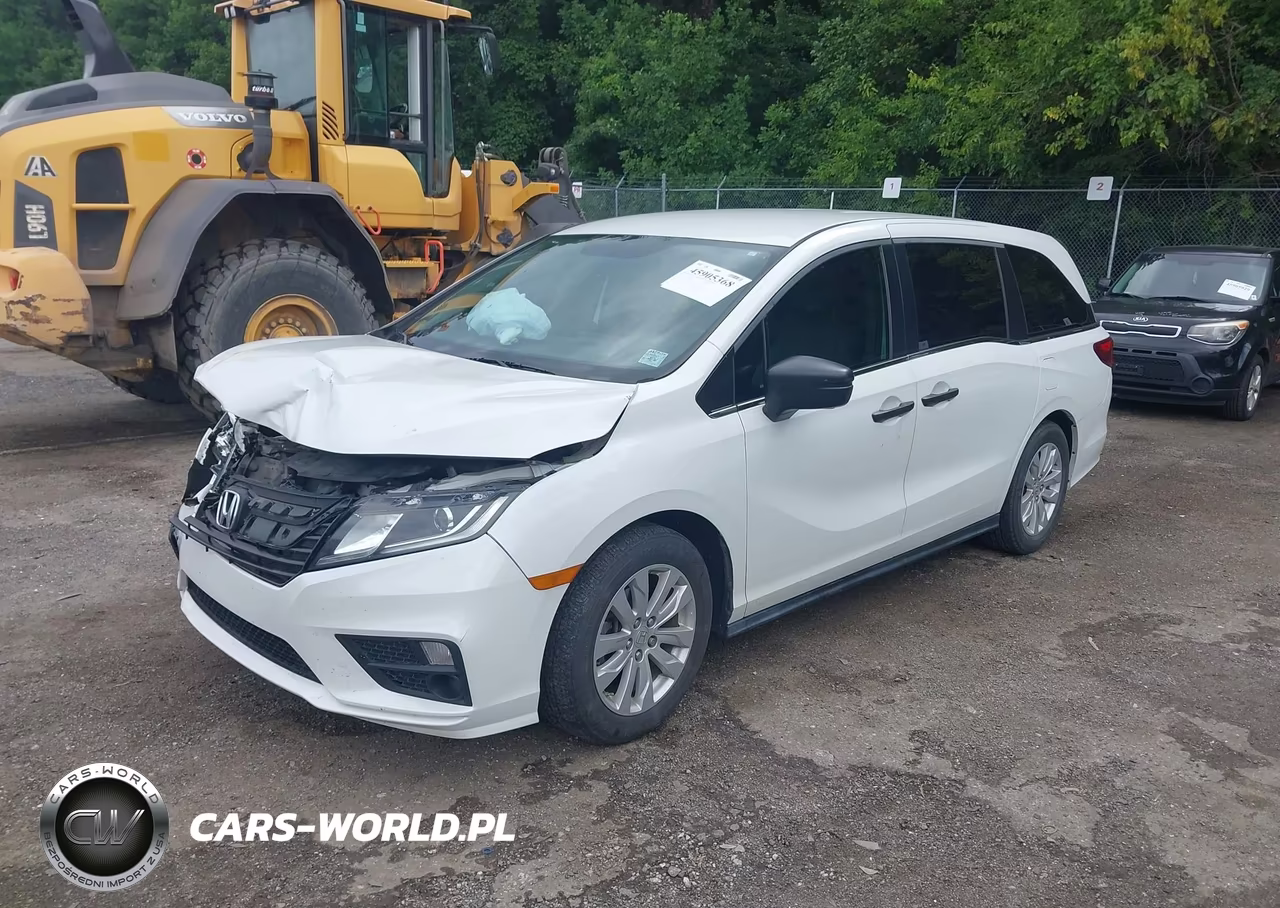 2020 Honda Odyssey Lx VIN:5FNRL6H26LB046509 - 2