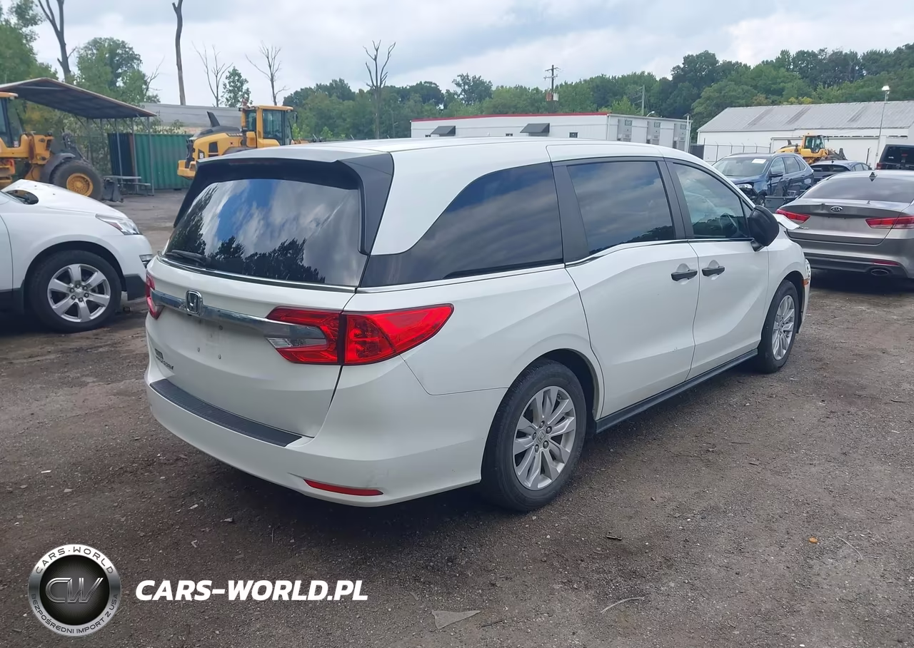 2020 Honda Odyssey Lx VIN:5FNRL6H26LB046509 - 4
