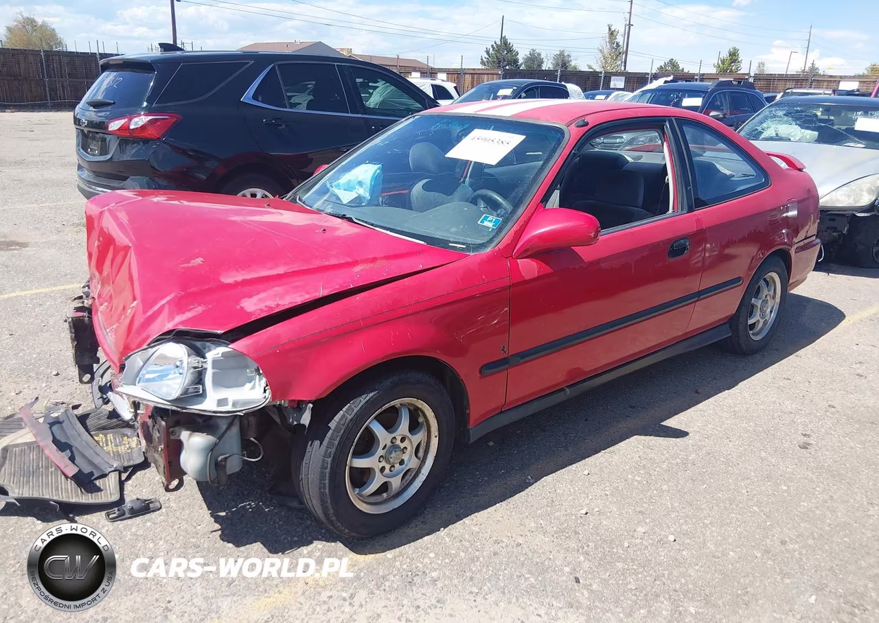 1998 Honda Civic Hx VIN:1HGEJ7120WL060087 - 2
