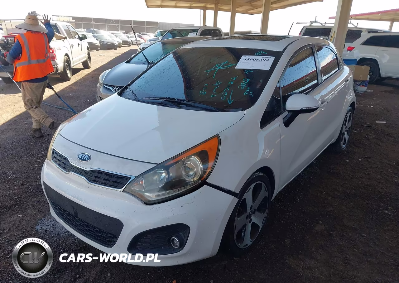 2012 Kia Rio5 Sx VIN:KNADN5A35C6027122 - 2