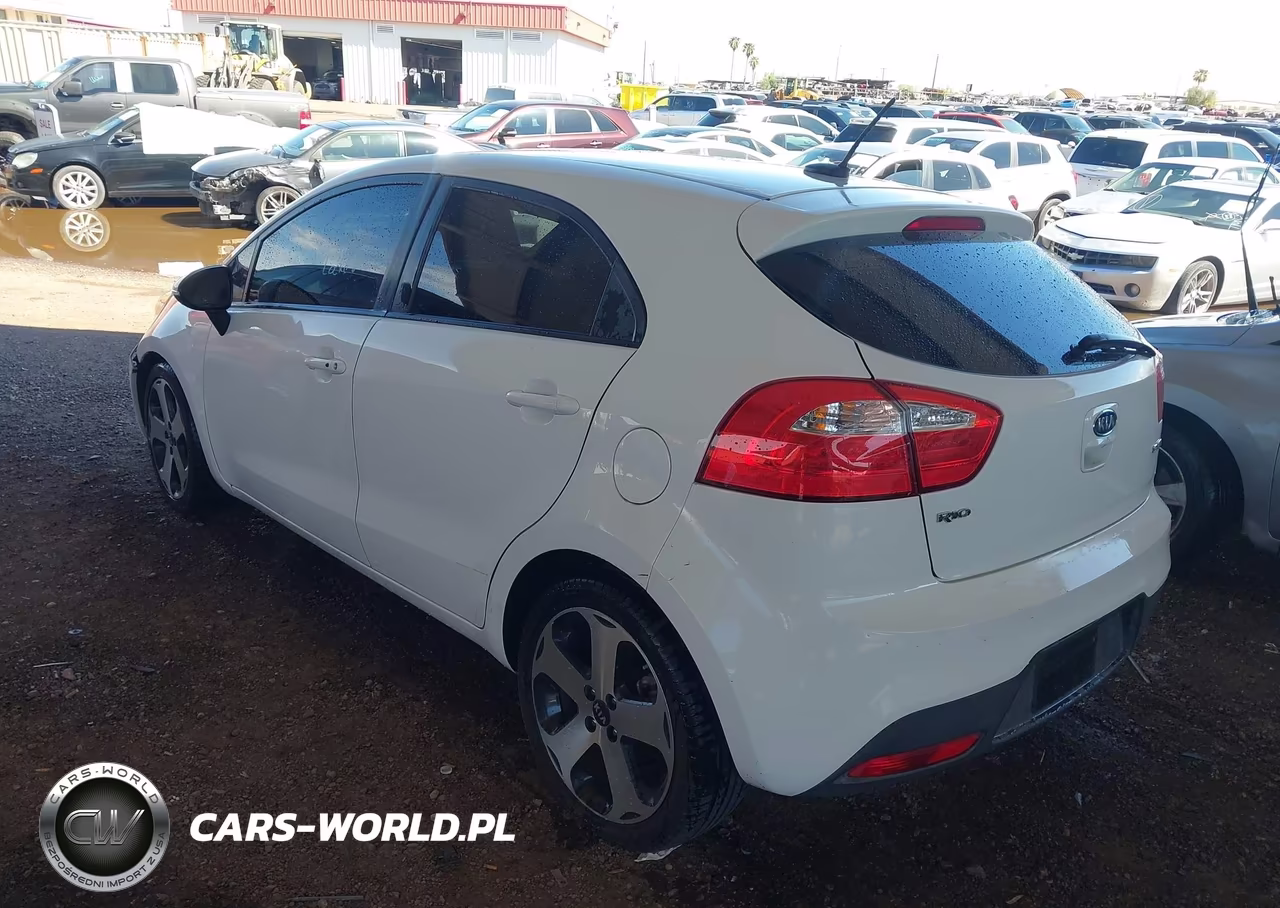 2012 Kia Rio5 Sx VIN:KNADN5A35C6027122 - 3