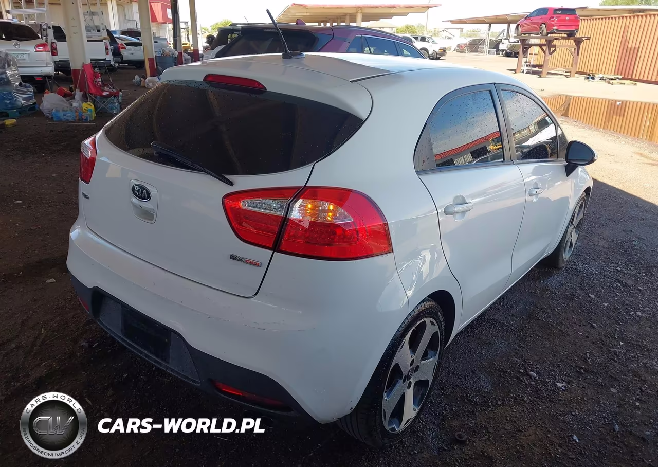 2012 Kia Rio5 Sx VIN:KNADN5A35C6027122 - 4