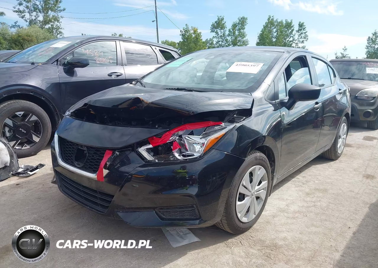 2022 Nissan Versa 1.6 S Xtronic Cvt VIN:3N1CN8DV7NL821306 - 2